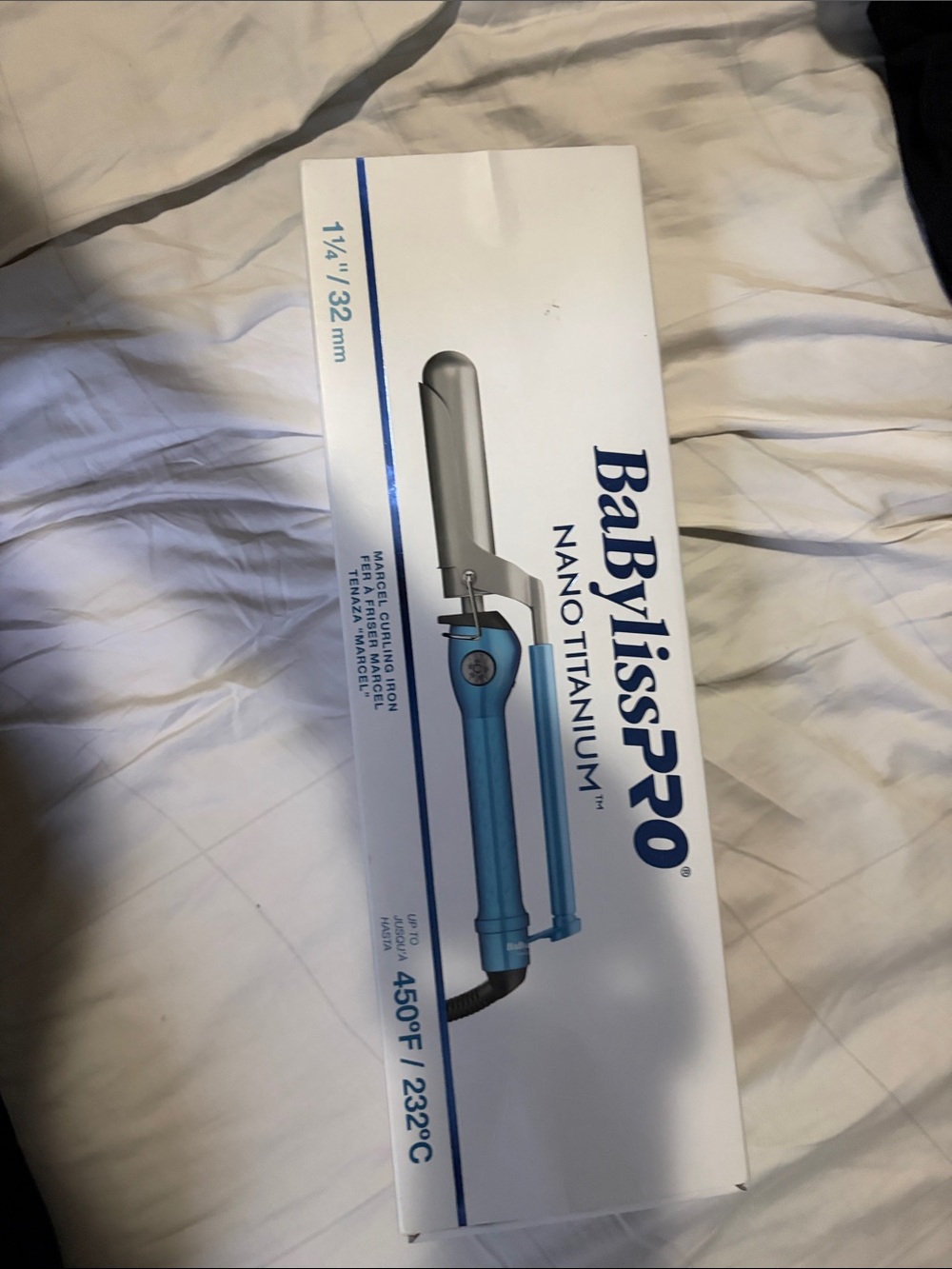 BaBylissPRO Nano Titanium Marcel Curling Iron - Blue